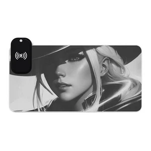 Tapis de Souris Gaming LED avec Charge Sans Fil - Accessoire Gaming, Bureau [...] - Photo 1 sur 5