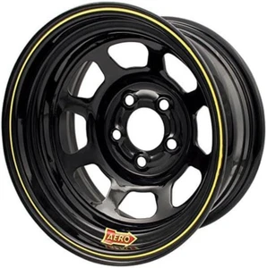 Ruota Aero Race 50-185030 15X8 3IN. 5,00 NERO - Foto 1 di 1