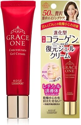 Crema Gel Reparador Intensivo Concentrado Kose Grace One 30 g Japón para años 50 Foto 1 de 4