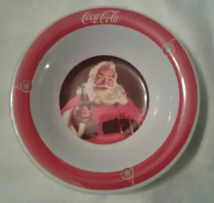 Gibson Coca-Cola Babbo Natale ciotola per zuppa/cereali in plastica - Foto 1 di 4