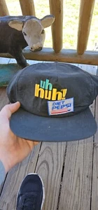 Vintage Pepsi Cola Advertising "uh-huh Diet Pepsi" Snap Back Hat Cap *NEW* - Picture 1 of 1