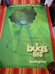 BUGS LIFE ORIGINAL MOVIE POSTER TEASER STYLE 1998 DOUBLE SIDED - Picture 1 of 1