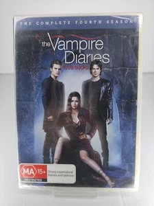 The Vampire Diaries DVD Season 4 Nina Dobrev Paul Wesley Ian Somerhalder - Picture 1 of 2