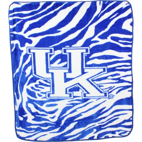 Kentucky Wildcats Super Soft Raschel Throw Blanket, 50 x 60 inch Cover