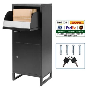 Outdoor Package Delivery Box for Outside Large Lockable Parcel Storage Drop Box - Picture 1 of 15