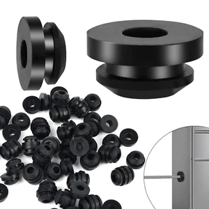 100 Stück Kabelgeländer Gummitüllen Schutzhülsen Kabelgeländer Set 1/8" - Bild 1 von 8