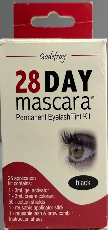Godefroy 28 Day Mascara Permanent Eyelash Tint Kit - Black - Image 1 of 1