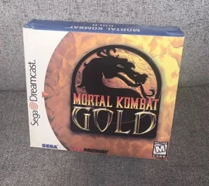 Mortal Kombat Gold Sega Dreamcast Promo Store Approx 11” X 10” X 2.5” READ - Picture 1 of 19