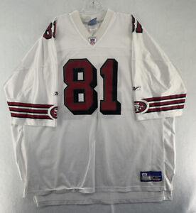 Vintage Reebok NFL San Francisco 49ers Terrell Owens #81 Jersey Size 4XL.