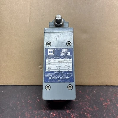 Interruptor de límite Square D 9007 BR53B2 NNB HAZ LOC 10A 120-600V ver fotos #B34 Foto 1 de 4