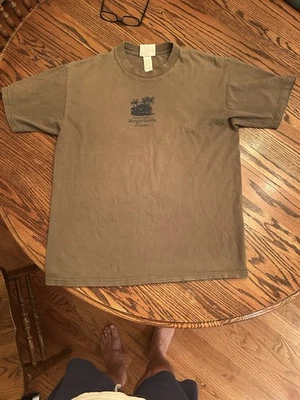 Camiseta masculina Jimmy Buffett Margaritaville Y2K XL Bren Orlando Weather is Here - Imagem 1 de 4