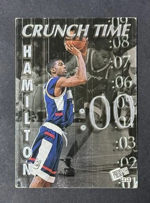 1999-00 Press Pass Crunch Time RICHARD HAMILTON Detroit Pistons #CT6/9 - Image 1 of 2