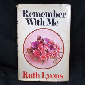 SIGNED Remember With Me Book by Ruth Lyons Hardcover 1969 Bookplate Autographed - Picture 1 of 9