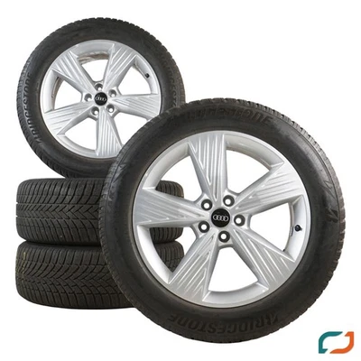 Original Audi 19 Zoll Felgen Q4 e-tron Sportback Winterreifen Winterräder DOT22 - Bild 1 von 4