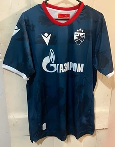 Red Star Belgrade 2024 25 Away Jersey FK Crvena Zvezda XL Serbia Ilić Gazprom 24 - Picture 1 of 7