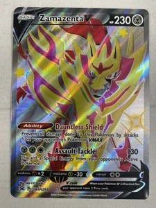 Zamazenta V SWSH293 Full Art Shiny Pokémon TCG Sword & Shield Black Star Promo - Picture 1 of 2
