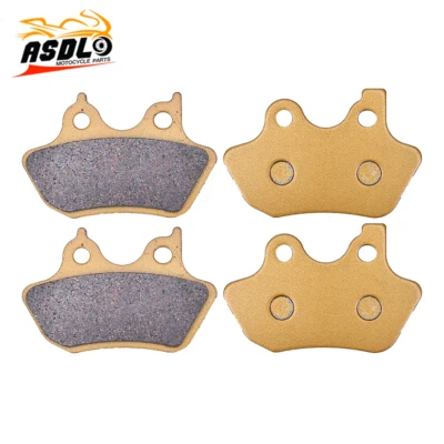 2Pairs Brake Pads For Harley Dyna Fatboy Heritage Softail Night Train Softail - Image 1 of 4