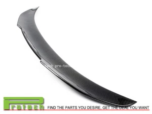PS STYLE Trunk Wing Spoiler Carbon Fiber CF FIT BMW F13 640i 650i M6 Coupe 2012+ - Picture 1 of 2