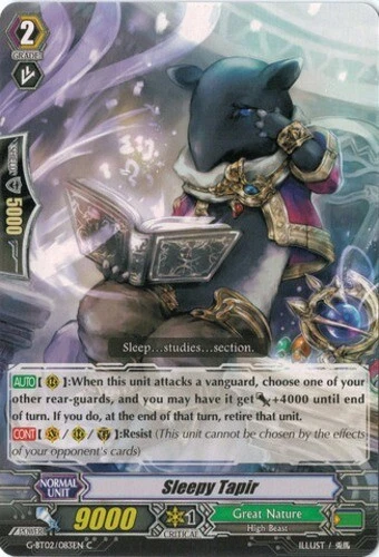 4 x Sleepy Tapir - G-BT02/083EN - C Near Mint / Mint, English - Image 1 of 1