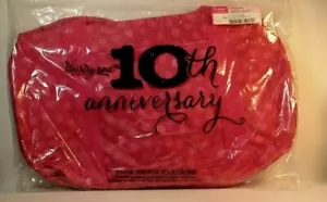 Thirty One Junior Jr Rec Duffle Bag Sport Gym Pink Lotsa Dots NEW - Picture 1 of 3