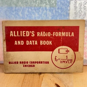 1942 Allied's Radio Formula and Data Book - Zdjęcie 1 z 5