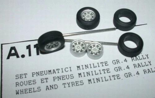 RUOTE 1/43 MINILITE (FORD ESCORT MKI e II - CORTINA - ANGLIA) TRON A011 - Immagine 1 di 1