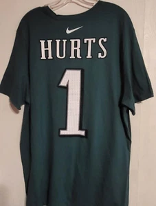 Philadelphia Eagles Nike T-shirt Jalen Hurts XL - Picture 1 of 3