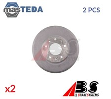 2x ABS HINTEN BREMSTROMMEL 2781-S P NEU OE QUALITÄT