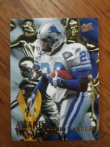 Mint 1995 ULTRA AWARD WINNER # 4 BARRY SANDERS DETROIT LIONS - Picture 1 of 2