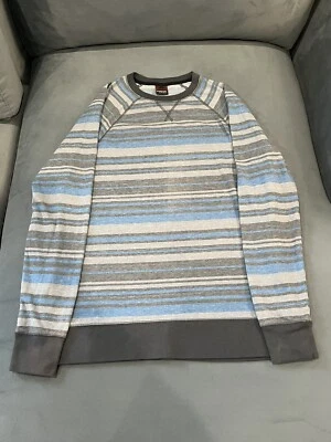 Tony Hawk Suéter y2K Estilo callejero Rayas Pull Over Suéter Unisex Mediano Para Hombres Foto 1 de 4