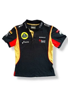 LOTUS F1 Team 2013 Racing Pit Crew Polo Shirt Jersey Unilever Event women’s sz M - Picture 1 of 10