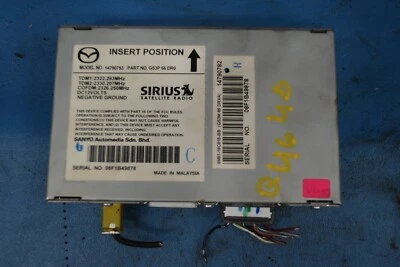 Módulo de radio Mazda 6 Sirius 2009-2010 OEM GS3P66DR0 Foto 1 de 4