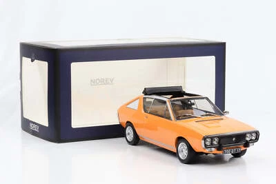 1:18 Norev Renault 17 TS Decouvrable 1974 Naranja Limitado Edtion 185370 - Imagen 1 de 4