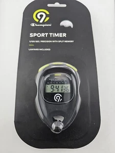 New In Package Champion Sport Timer Stopwatch With Split Memory & Lanyard - Picture 1 of 2