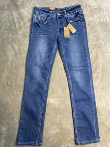 Silver Jeans Sasha skinny Medium wash adjustable waist jeans girls 16 - Picture 1 of 13