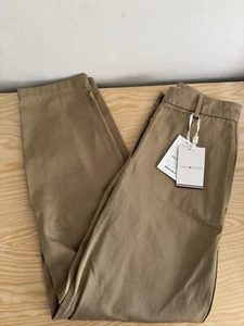 Tommy Hilfiger women's Balloon Co Casual Beige Chino chinos UK 6 Brand New - Picture 1 of 8