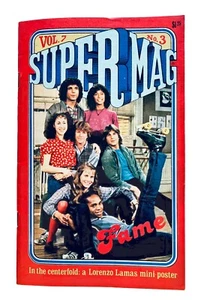 Supermag Magazine Vol 7 No 3 Fame TV Series Lorenzo Lama Poster 1982 Halloween - Picture 1 of 5