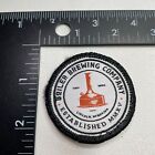 Cut-Out-Recovered Lincoln Nebraska Beer BOILER BREWING COMPANY Ad Patch 28MW