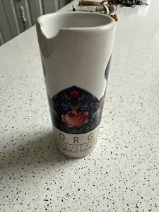 RARE NORWAY EPCOT WORLD SHOWCASE SMALL SHOT GLASS KONGERIKET NORGE CHIPPED - Picture 1 of 14