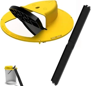 RCHRK - Flip N Slide Bucket Lid Mouse Trap |Humane or Lethal| |Trap Door Style - Picture 1 of 7