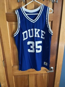 Camiseta de baloncesto Duke Danny Ferry #35 punto arena talla XL azul real blanco - Imagen 1 de 9