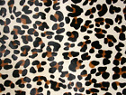 Leopard Print on Hair on Cowhide Leather 8"x10" - #1