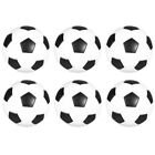 Table Soccer Footballs - Set of 6 - Ideal for Foosball Table Games