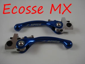 Beta Evo REV3 125 250 300 Apico blau Flex Kupplungs Hebel Bremshebel Satz - Bild 1 von 2