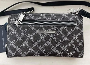 French Connection Crossbody Bag Multi Log Cindy Passport Detachable Strap New - Picture 1 of 7