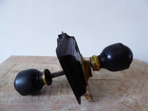 Vintage viktorianisches Felgenschloss mit Griffen - Bild 1 von 4