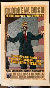 George W. Bush 2001 Signed  by Ron Donovan - Picture 1 of 1