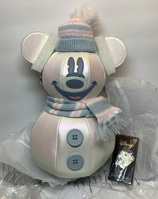 Bolso Bandolera Loungefly Stitch Shoppe Mickey Mouse Invierno Muñeco de Nieve Figura Nuevo con Etiquetas Foto 1 de 4