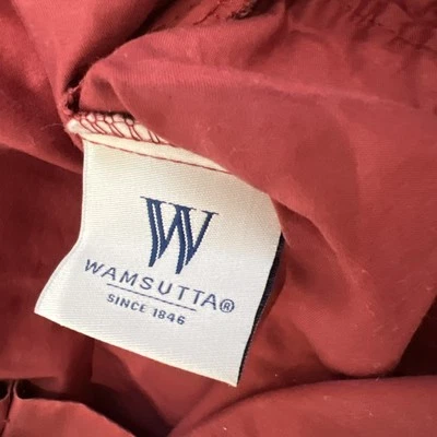 🔥 Wamsutta 100% Pima Cotton • Two Queen Pillowcases • Burgundy - Image 1 of 4