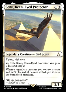 MTG Senu, Keen-Eyed Protector 8 Rare Foil Assassin's Creed - Picture 1 of 1